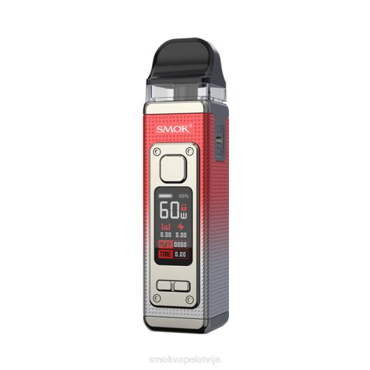 SMOK RPM 4 komplekts sudraba sarkans PL0T211 SMOK Vape Latvija