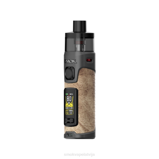 SMOK RPM 5 profesionāļu komplekts brūna āda PL0T84 SMOK Vape Pen Latvija