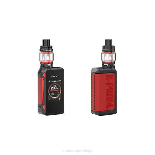 SMOK G-Priv4 komplekts sarkans PL0T92 SMOK Vape Riga