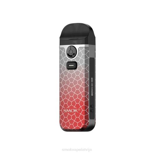 SMOK Nord 4 komplekts sarkanas pelēkas bruņas PL0T270 SMOK Vape Near Me