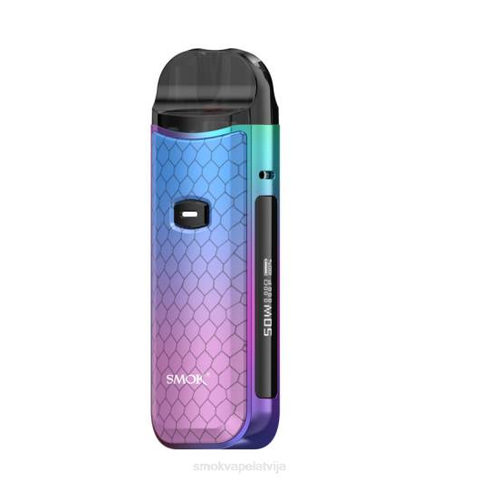 SMOK Nord 50w komplekts ciānrozā kobra PL0T161 SMOK Vape Latvija
