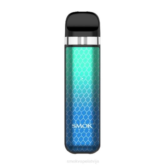 SMOK NOVO 2x komplekts zaļa zila kobra PL0T61 SMOK Vape Latvija