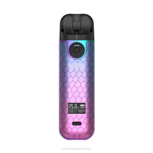 SMOK NOVO 4 komplekts ciānrozā kobra PL0T235 SMOK Vape Cena