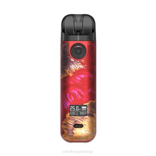 SMOK NOVO 4 komplekts sarkana stabilizējoša koksne PL0T229 SMOK Vape Amazon