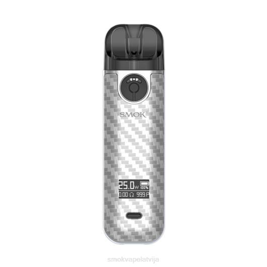SMOK NOVO 4 komplekts sudraba oglekļa šķiedra PL0T236 SMOK Coils Latvija